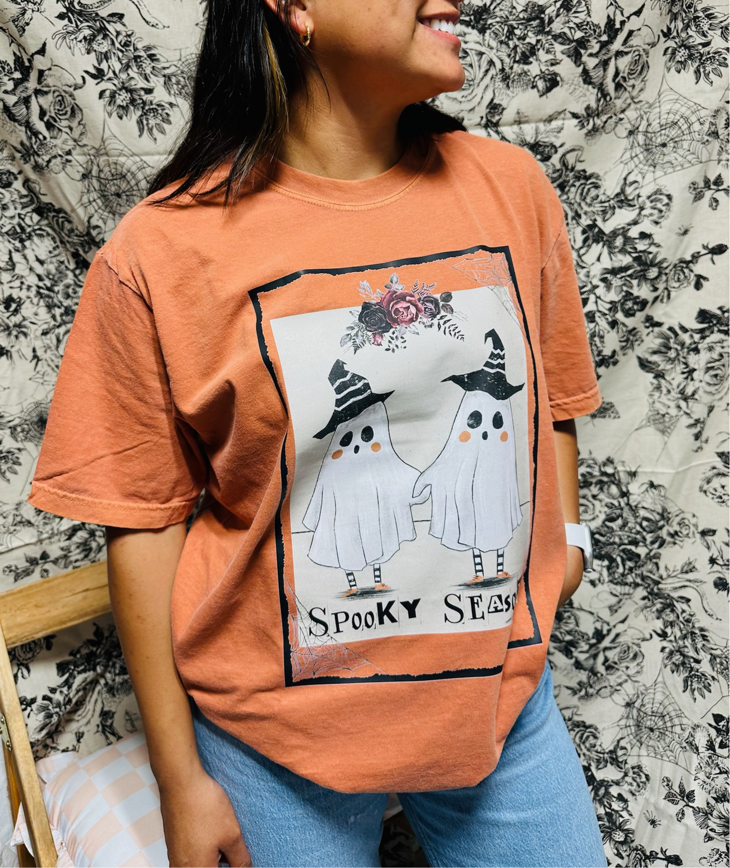 Spooky Season Ghost T-Shirt