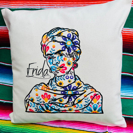 Frida Floral Pillow