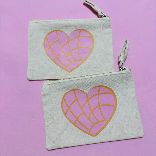 Heart Concha Coin Bag