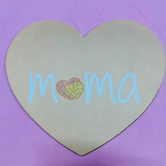 Mama Heart Concha Mouse Pad