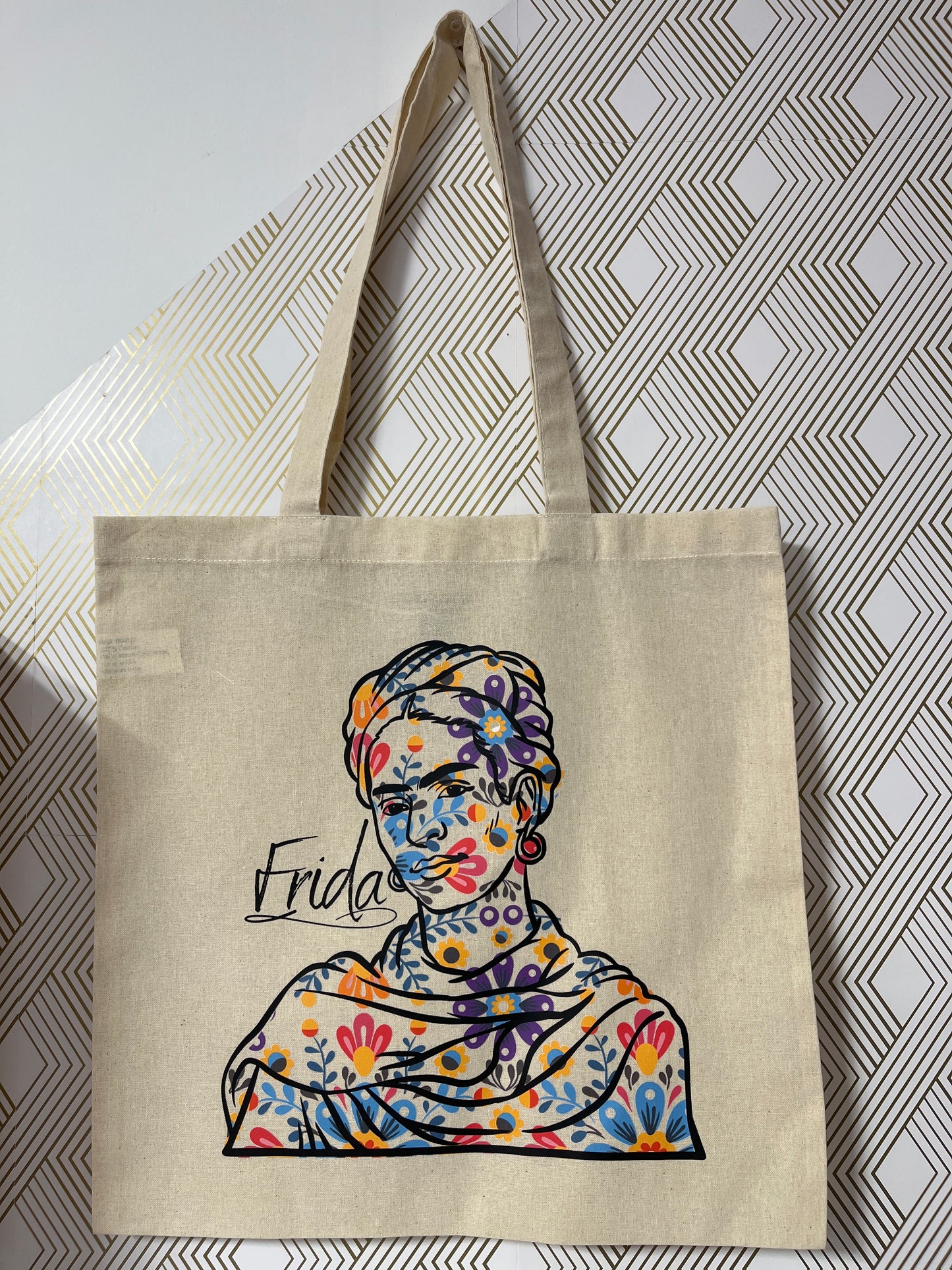 Frida Lightweight Tote Bag 100% Cotton