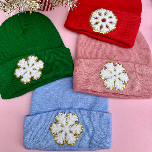 Snowflake cozy Beanies