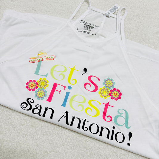 Let’s Fiesta San Antonio! Tank Top