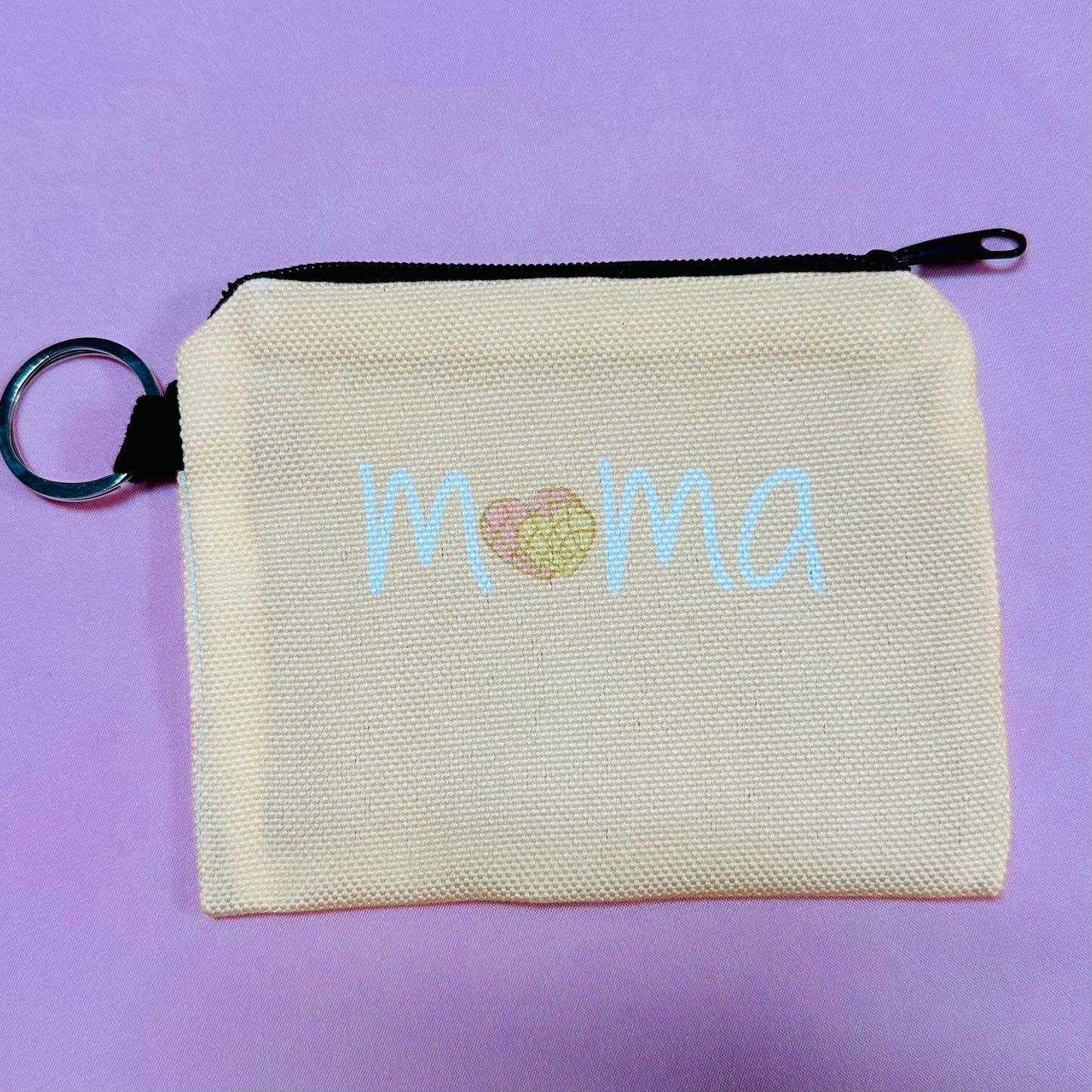 Keychain Coin Bag Mama Heart Concha