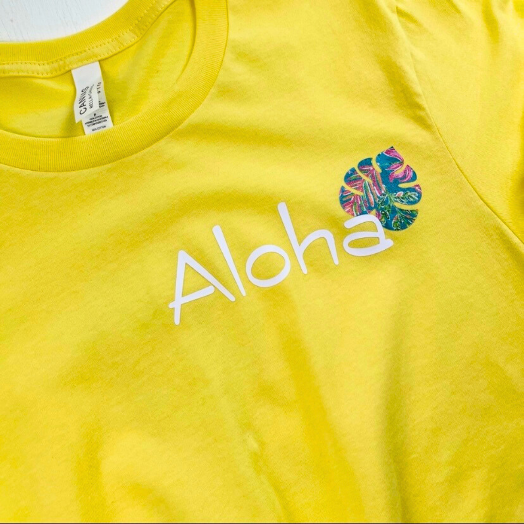 Aloha Tropical Graphic Tee