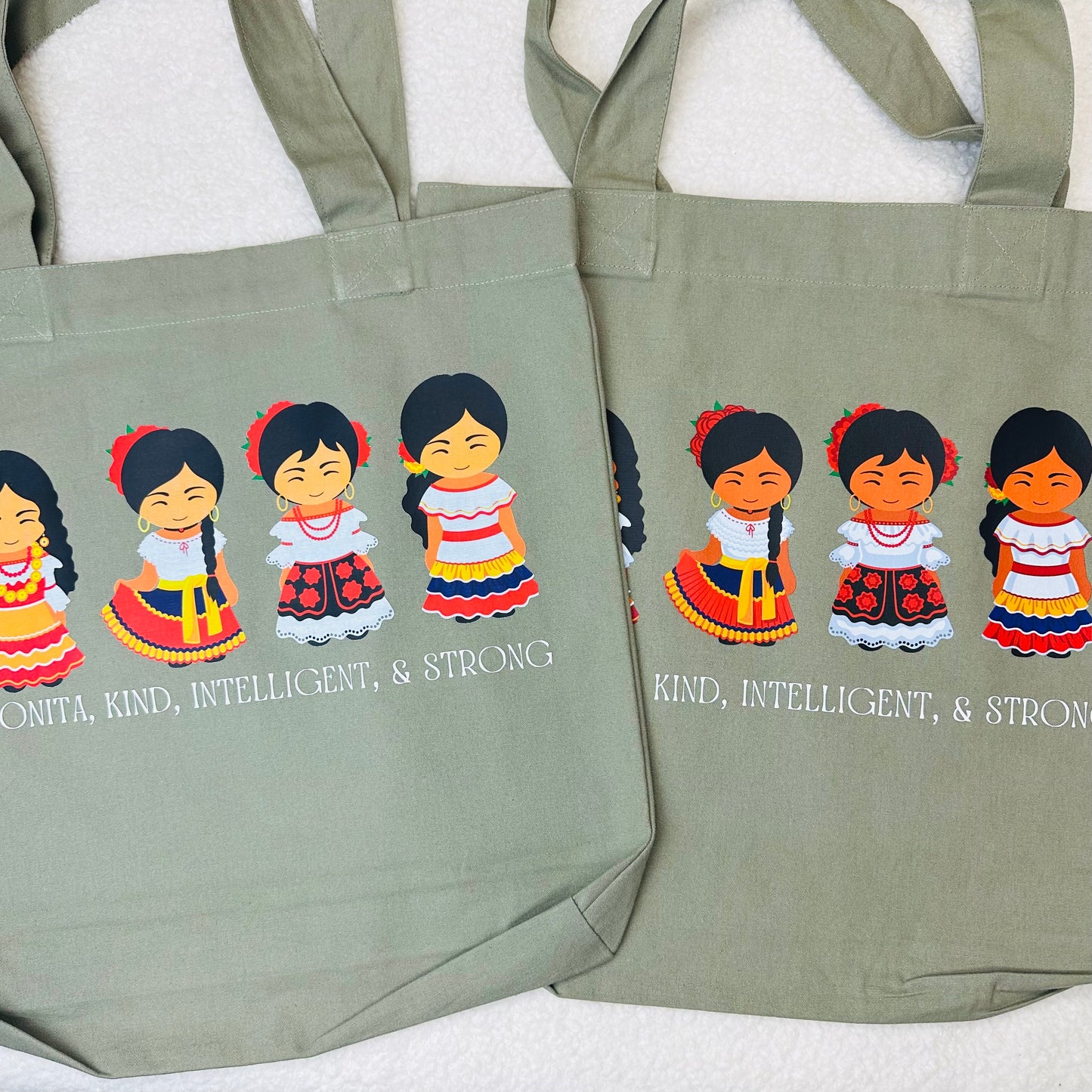 Mexican Doll Tote bag