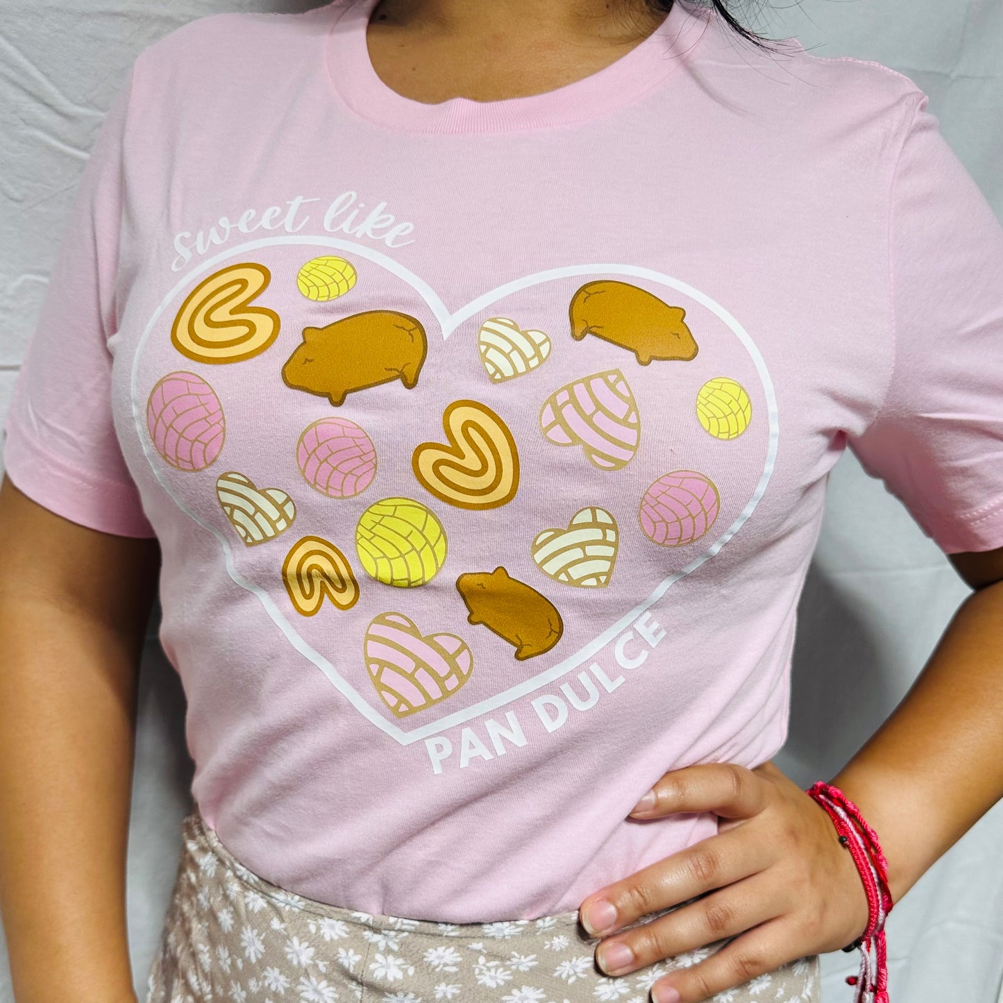 Sweet like pan Dulce Adult Crew neck tee