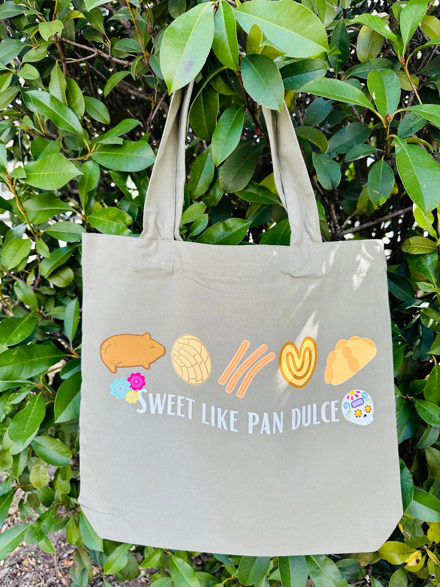 Sweet like pan Dulce tote bag