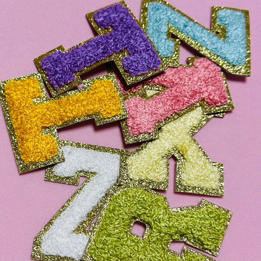 Colorful Small Letter Iron Patches