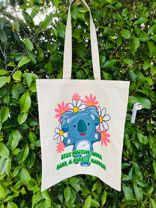 Koala Retro tote bag