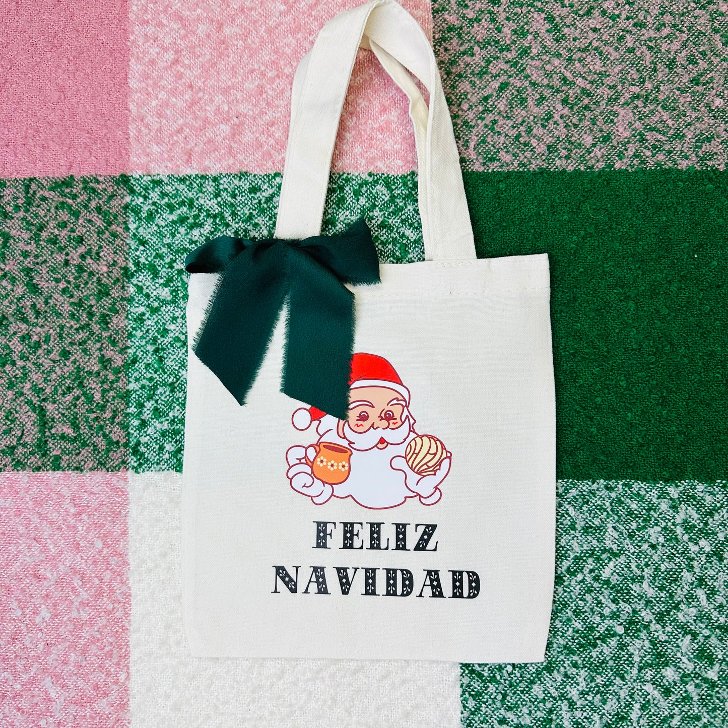 Mini Santa Tote Bags