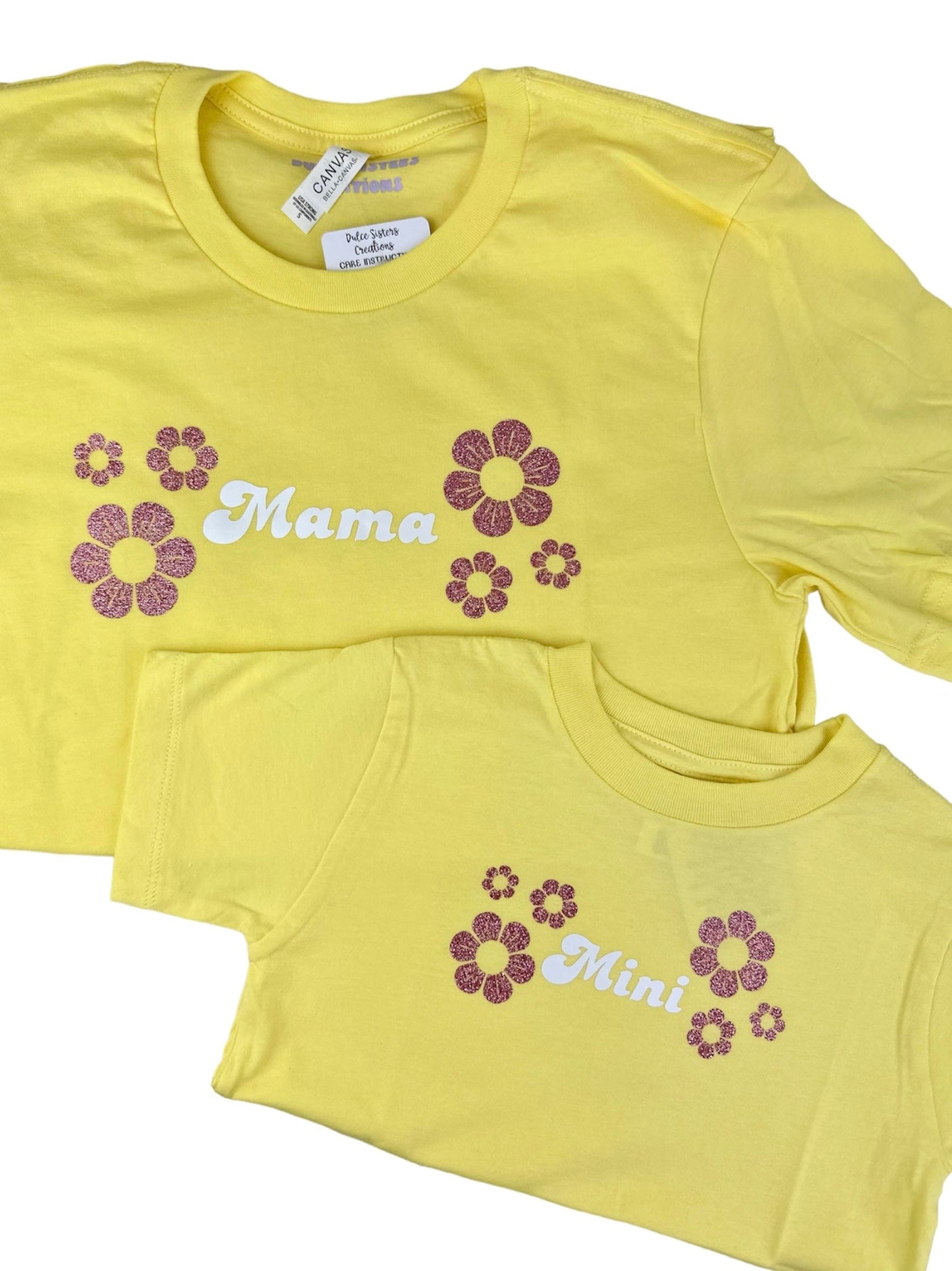 Mama Pink Floral Graphic Tee