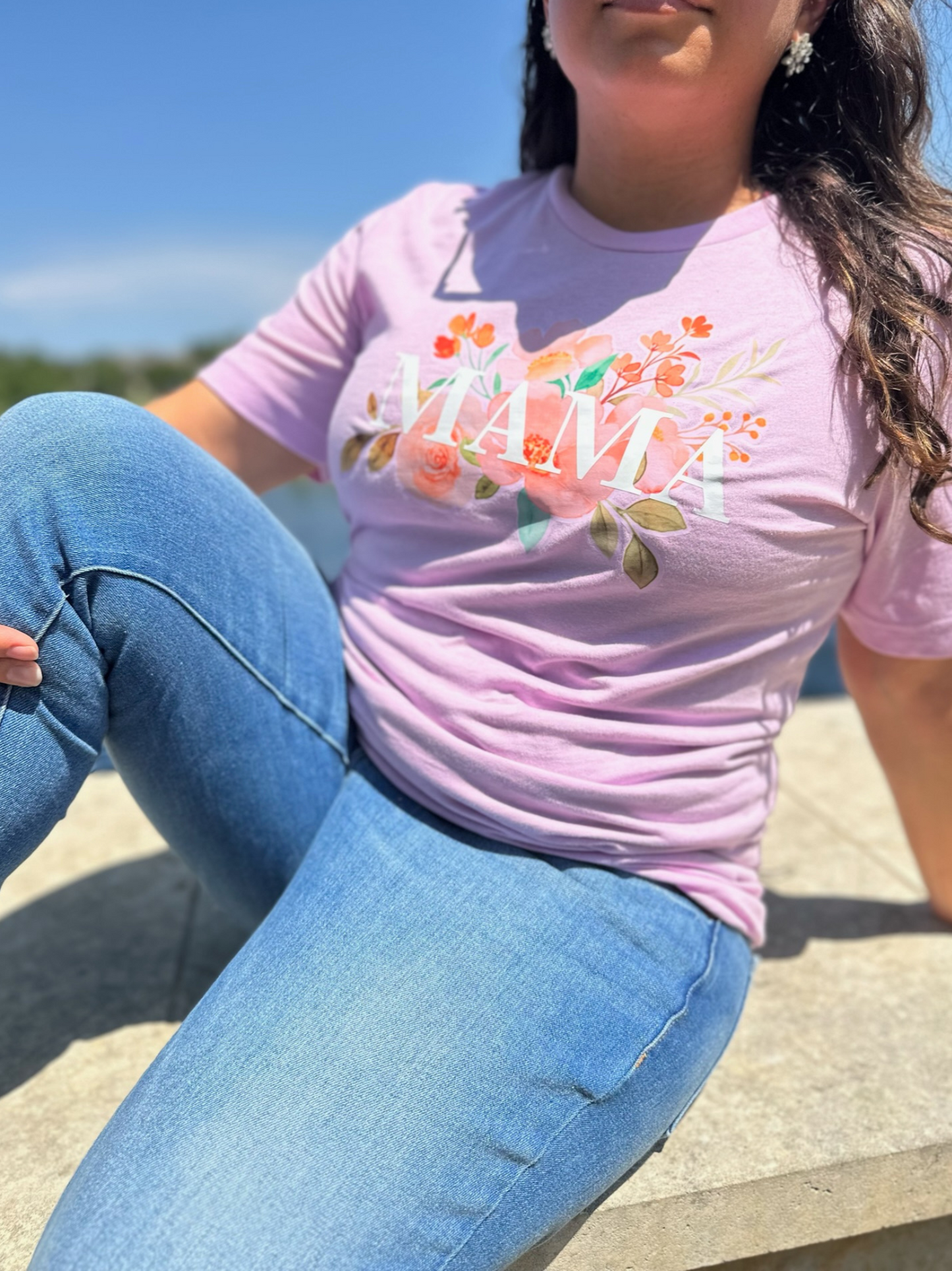 Mama Floral Graphic Tee