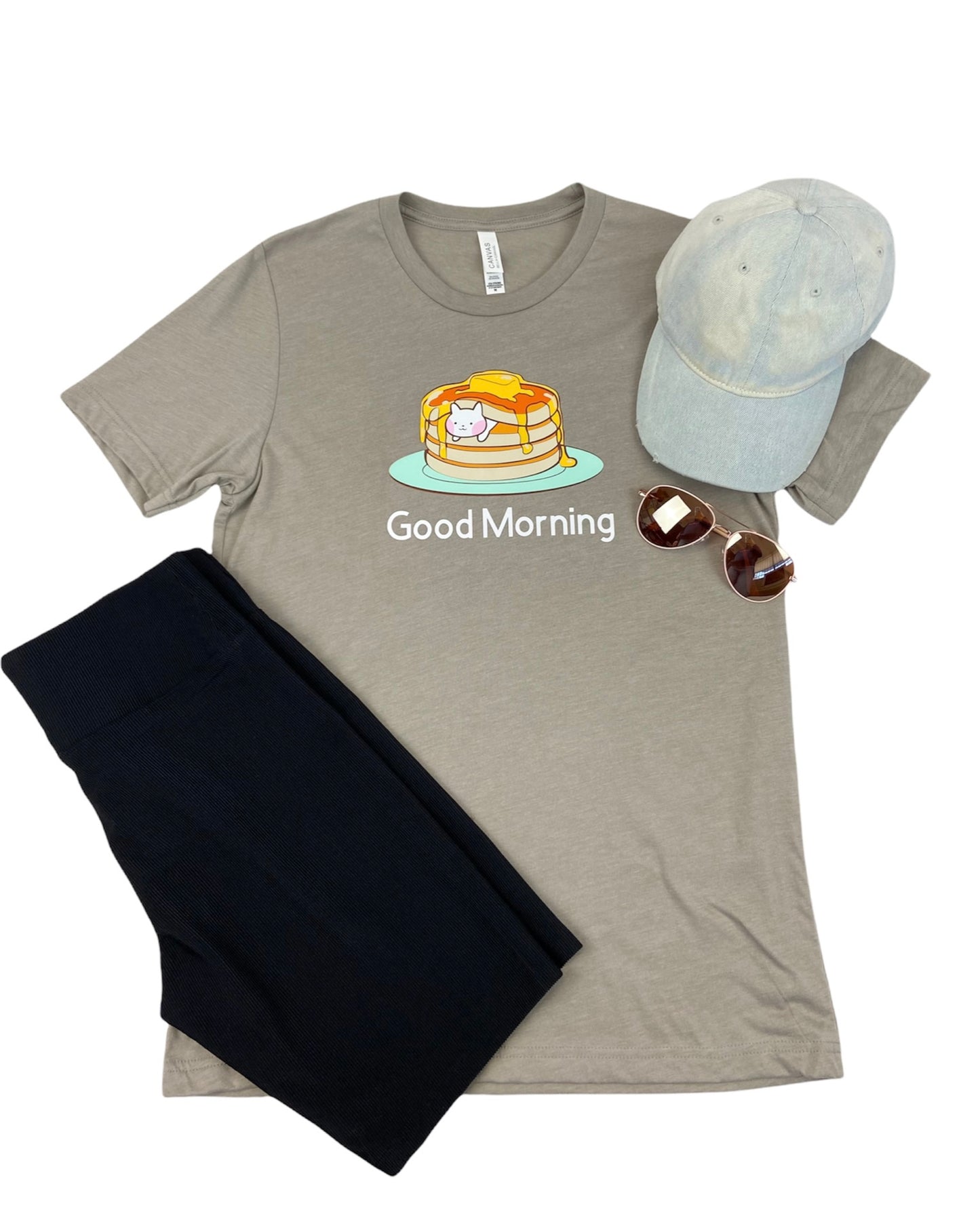 Good Morning Pancakes Graphic Tee