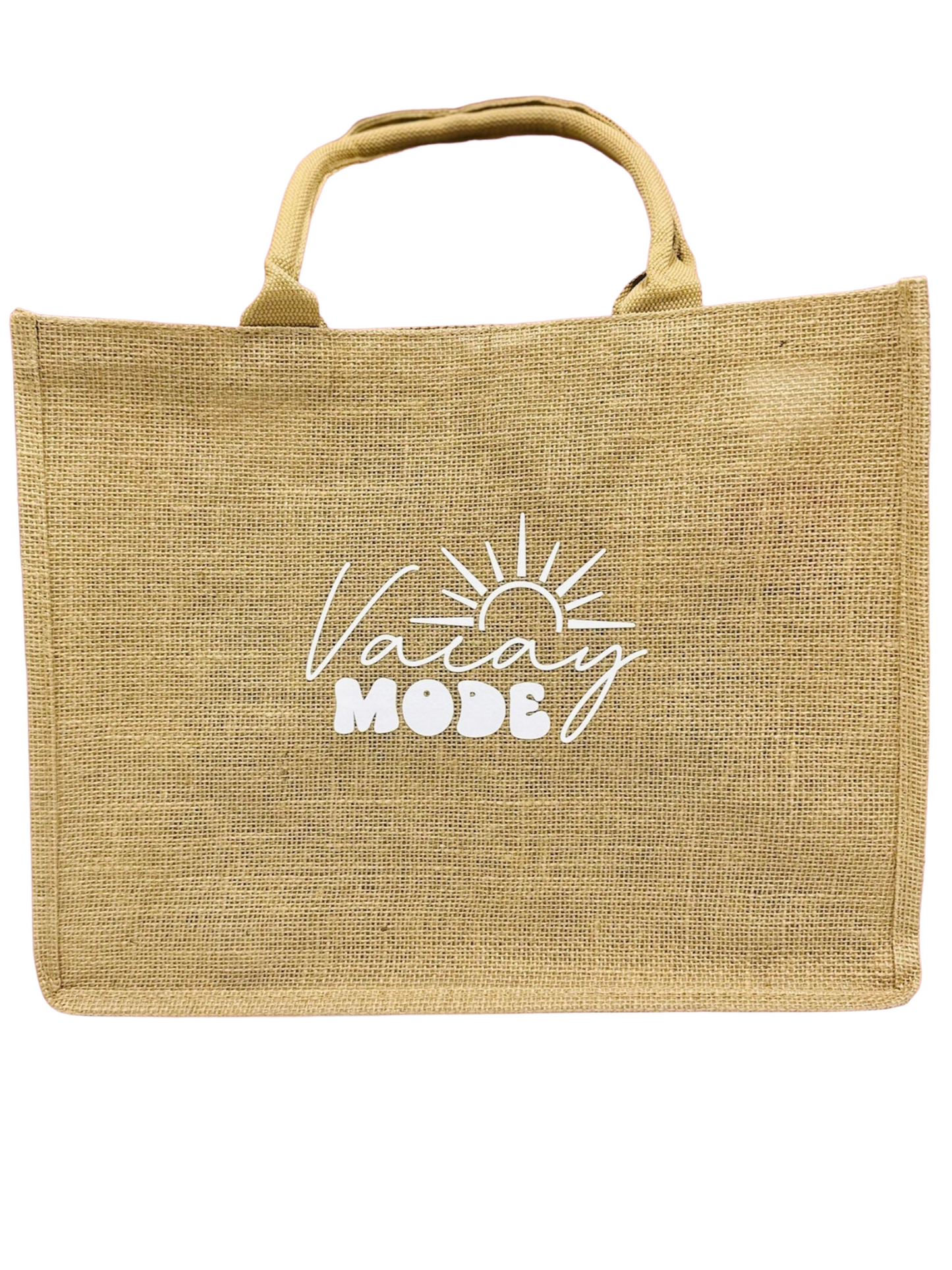 Vacay Mode Jute Bag