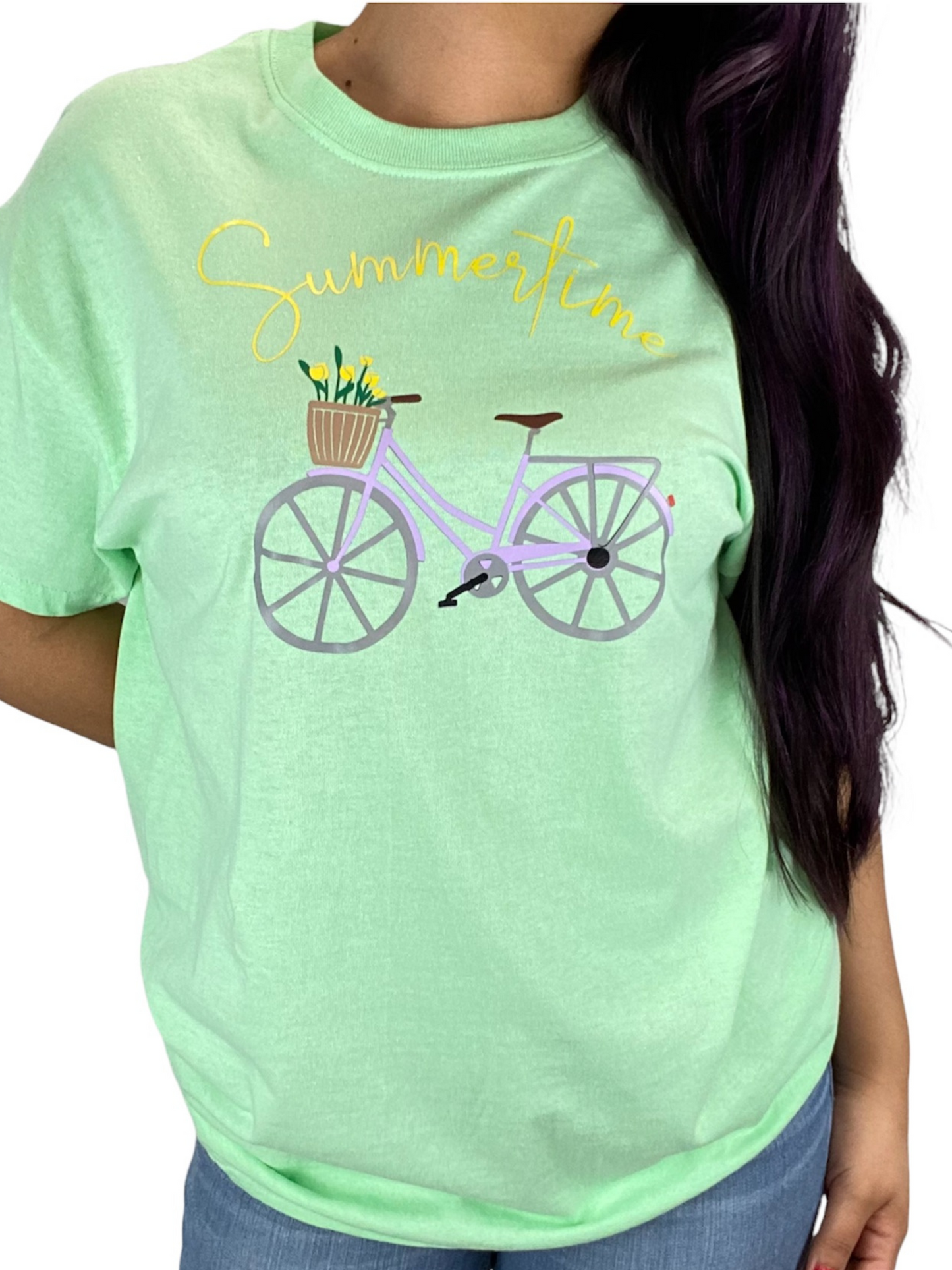 Summer time Bike Graphic Tee