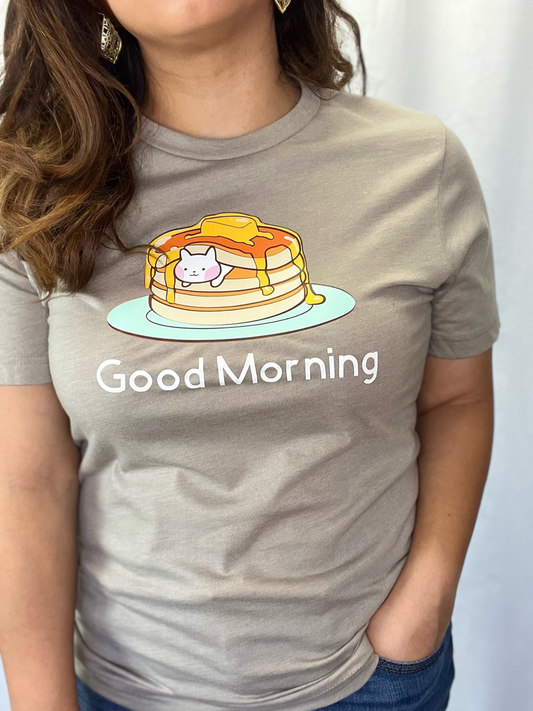 Good Morning Pancakes Graphic Tee