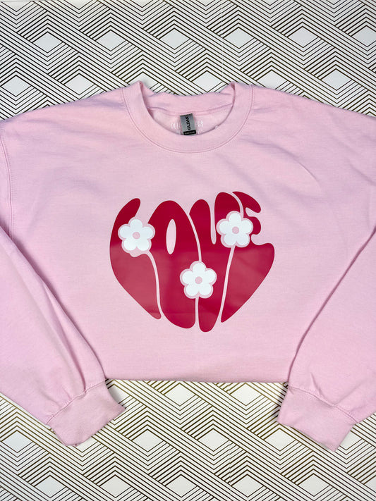 Retro Love sweatshirt