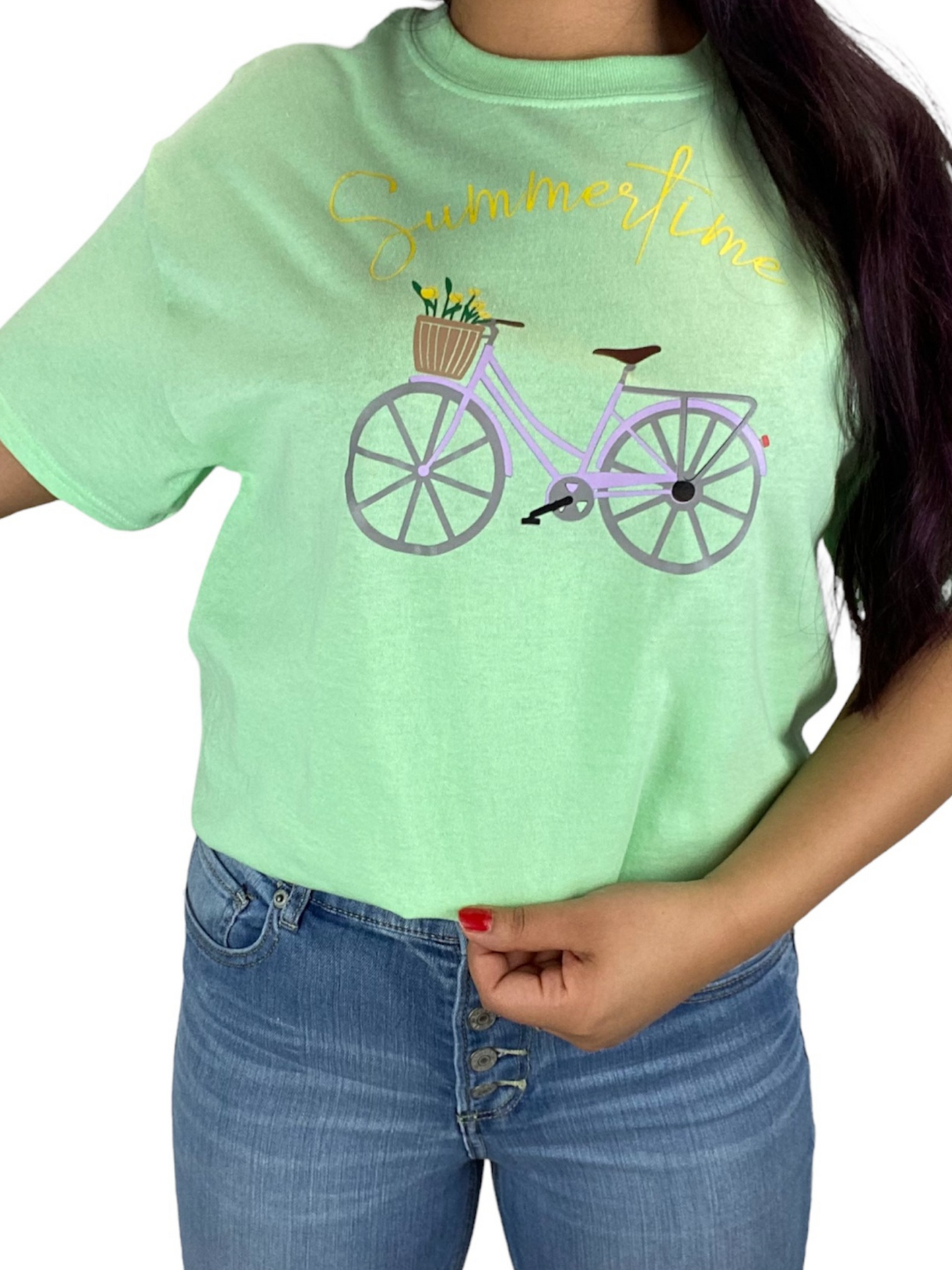 Summer time Bike Graphic Tee