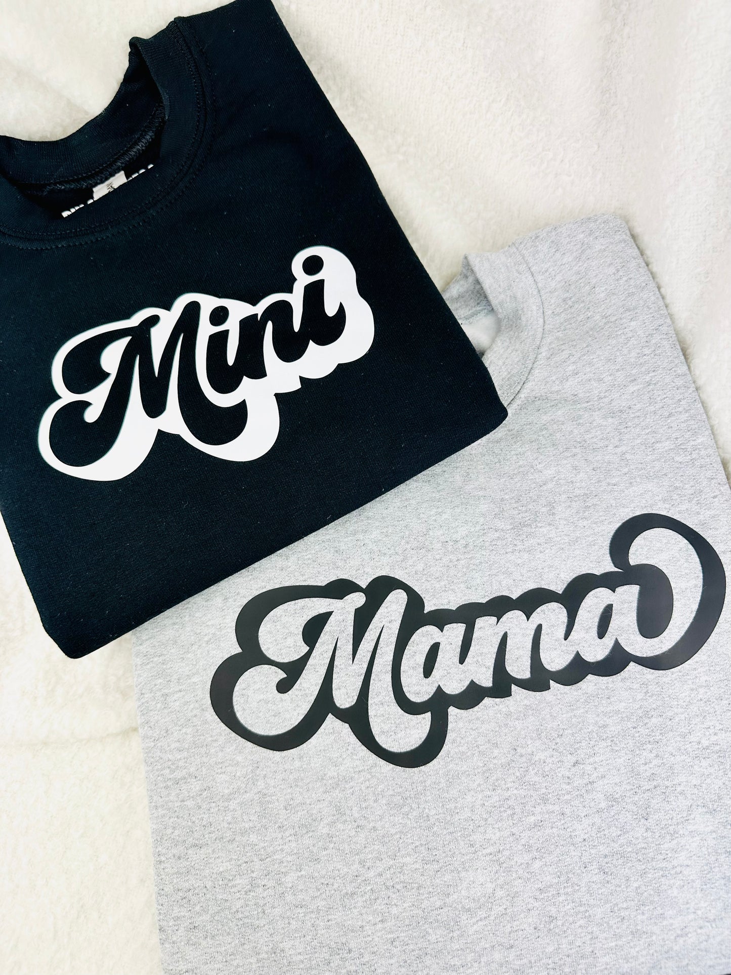 Retro Mama & Mini Sweatshirts